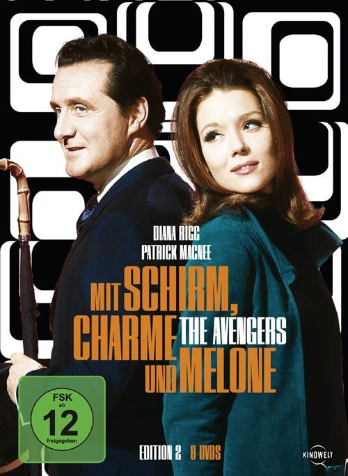 Grosses DVD Cover zu: Mit Schirm, Charme und Melone - Edition 2