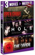 Film: 3 Movies - watch it: Open Grave / The Hole / The Divide