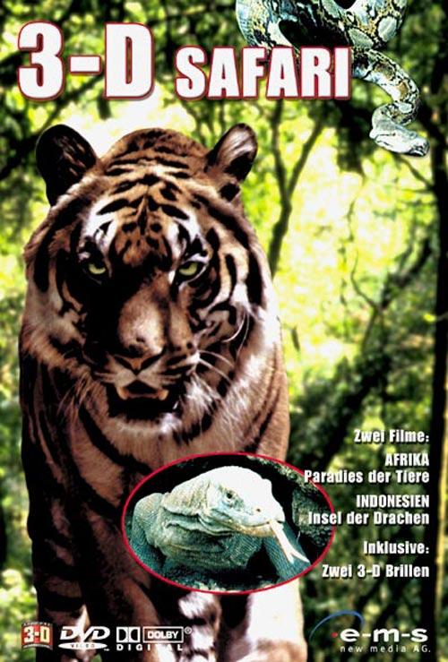 DVD Cover: 3-D Safari
