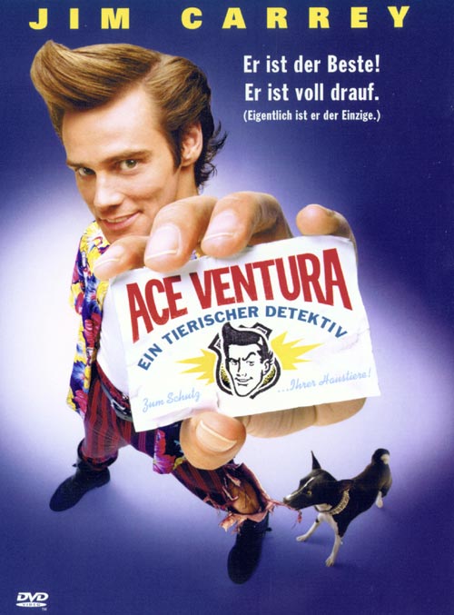 DVD Cover: Ace Ventura - Ein tierischer Detektiv