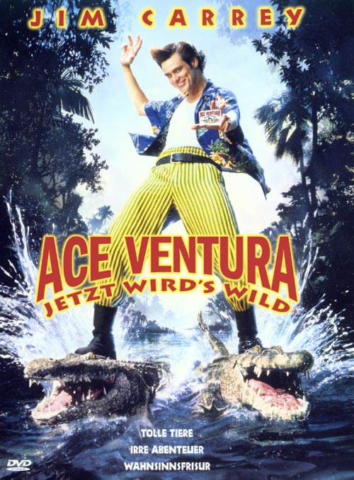 DVD Cover: Ace Ventura - Jetzt wird's wild