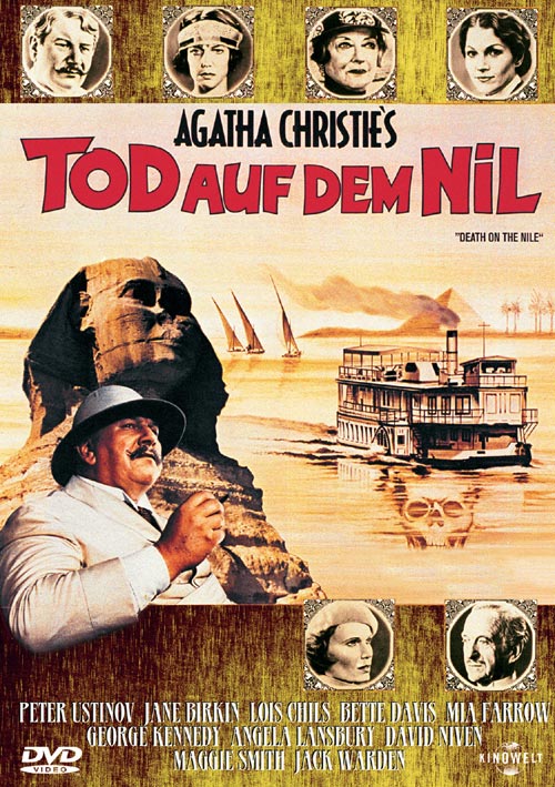 DVD Cover: Agatha Christie - Tod auf dem Nil