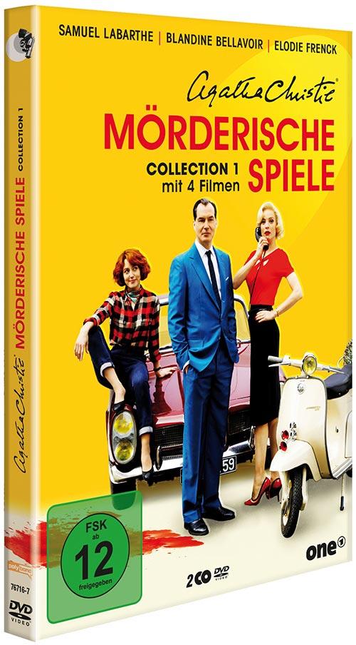 DVD Cover: Agatha Christie - Mörderische Spiele - Collection 1