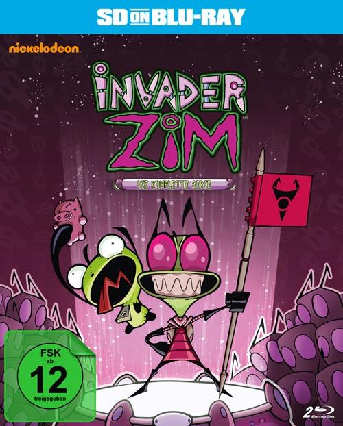 DVD Cover: Invader ZIM - die komplette Serie - SD on Blu-ray