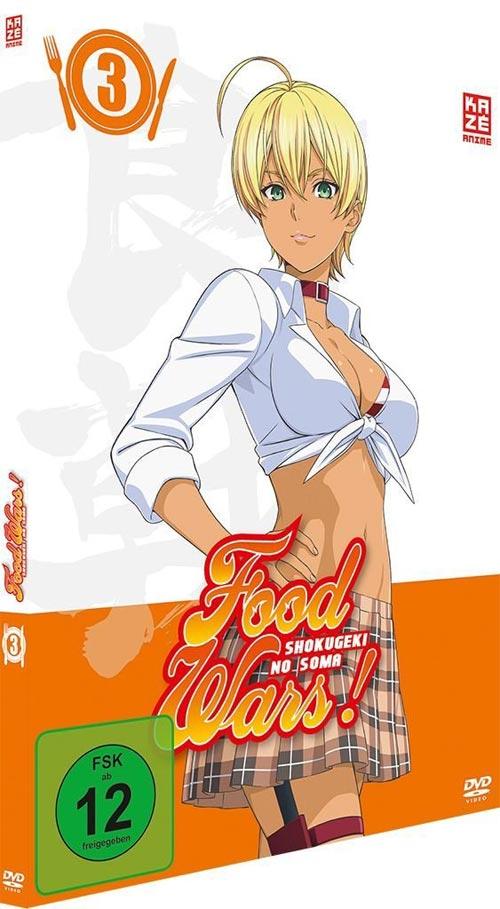 DVD Cover: Food Wars! - Vol. 3