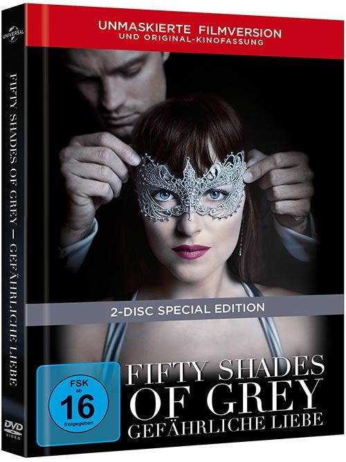 DVD Cover: Fifty Shades of Grey - Gefhrliche Liebe - Limited Digibook Editition