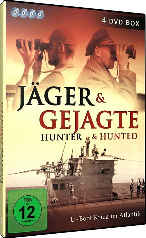 DVD Cover: Jäger & Gejagte - U-Boot-Krieg im Atlantik