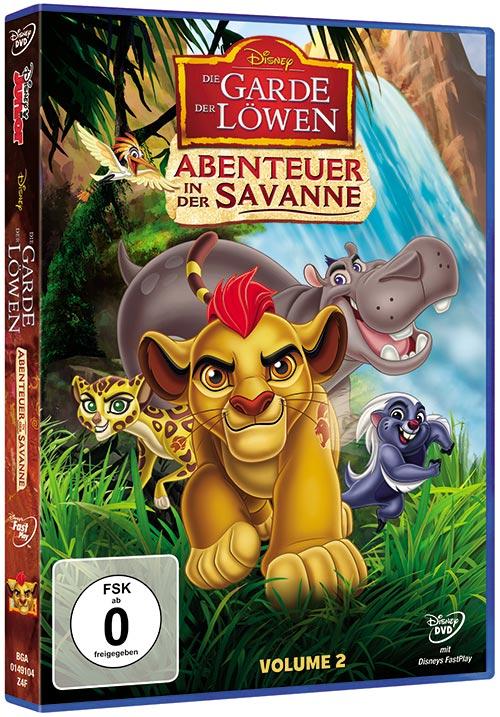 DVD Cover: Die Garde der Lwen - Vol. 2 - Abenteuer in der Savanne