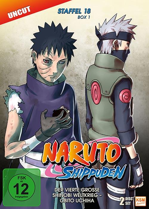 DVD Cover: Naruto Shippuden - Box 18.1