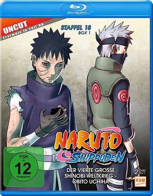 DVD Cover: Naruto Shippuden - Box 18.1