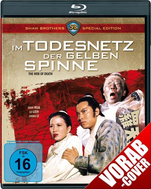 DVD Cover: Im Todesnetz der gelben Spinne