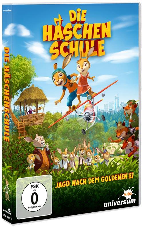 DVD Cover: Die Häschenschule - Jagd nach dem goldenen Ei