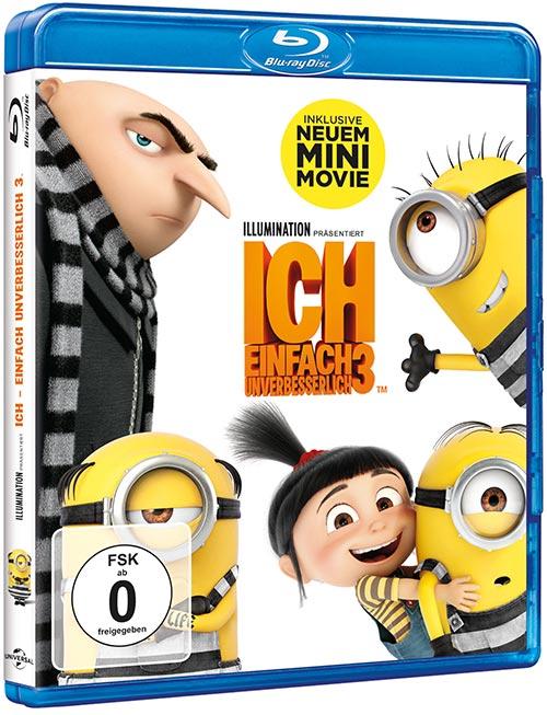 DVD Cover: Ich - Einfach unverbesserlich 3