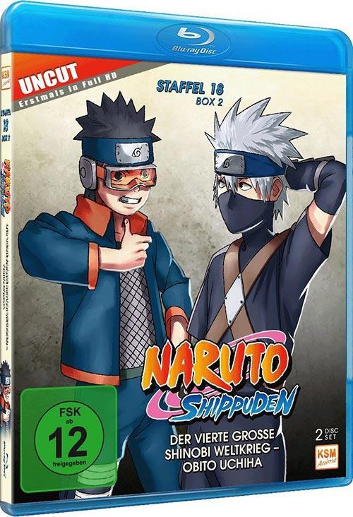 DVD Cover: Naruto Shippuden - Box 18.2