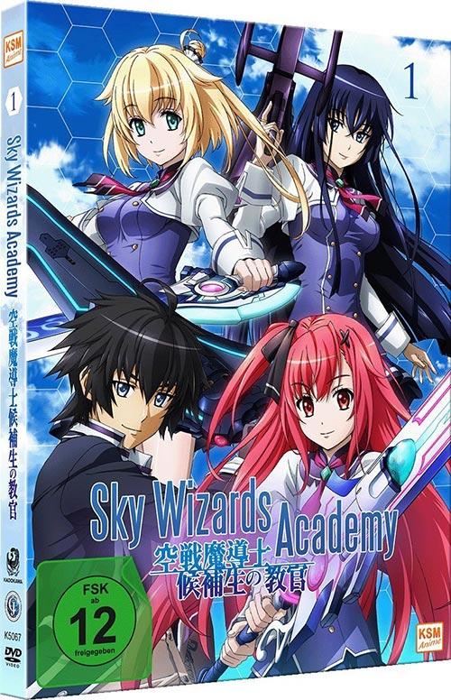 DVD Cover: Sky Wizards Academy - Vol. 1