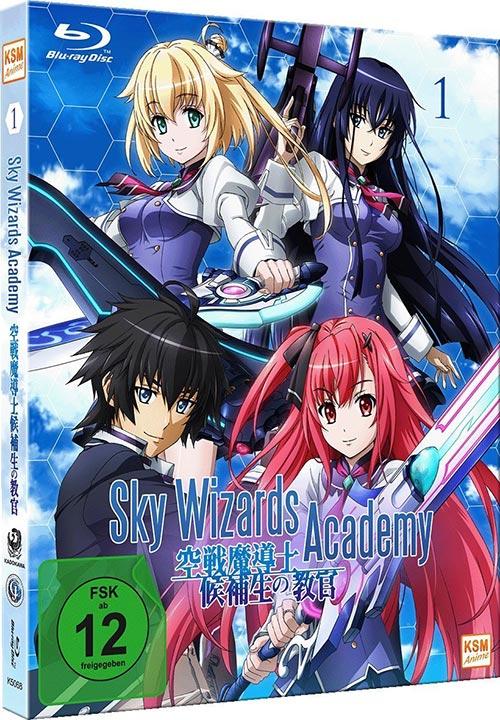 DVD Cover: Sky Wizards Academy - Vol. 1