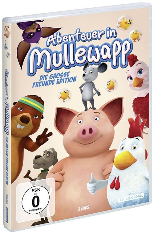 DVD Cover: Abenteuer in Mullewapp - Die große Freunde Edition
