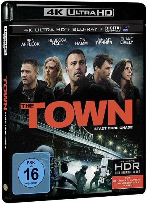 DVD Cover: The Town - Stadt ohne Gnade - 4K