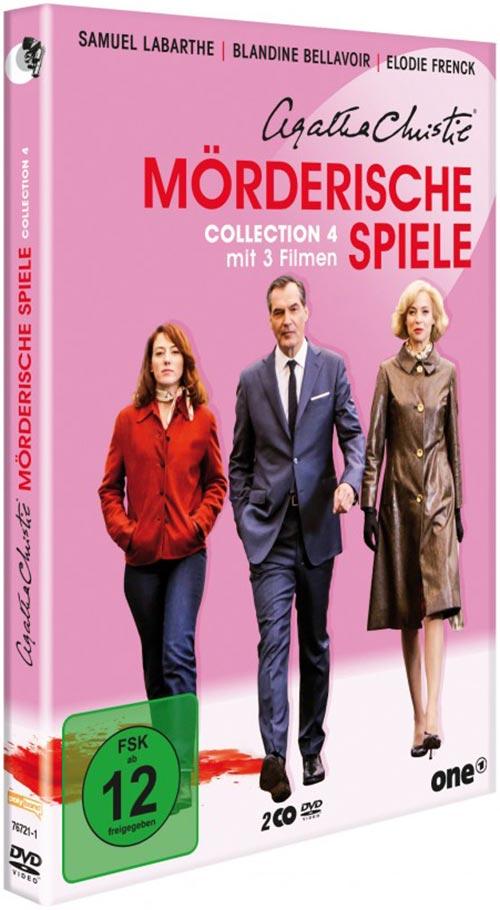 DVD Cover: Agatha Christie - Mörderische Spiele - Collection 4