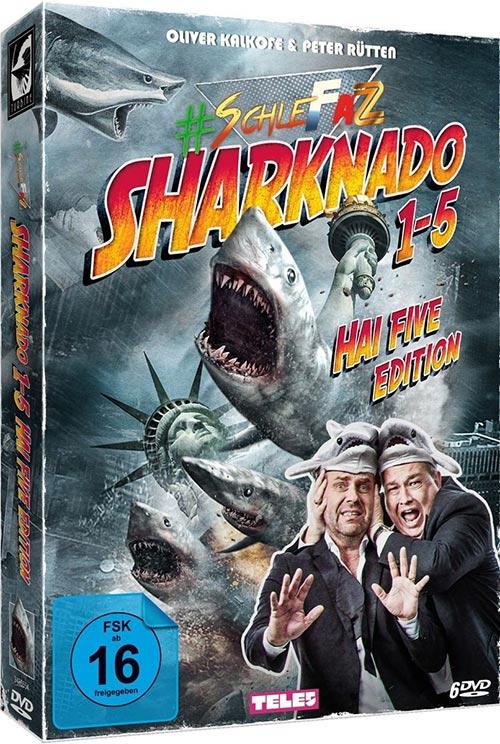 DVD Cover: SchleFaZ - Sharknado - Pentalogie
