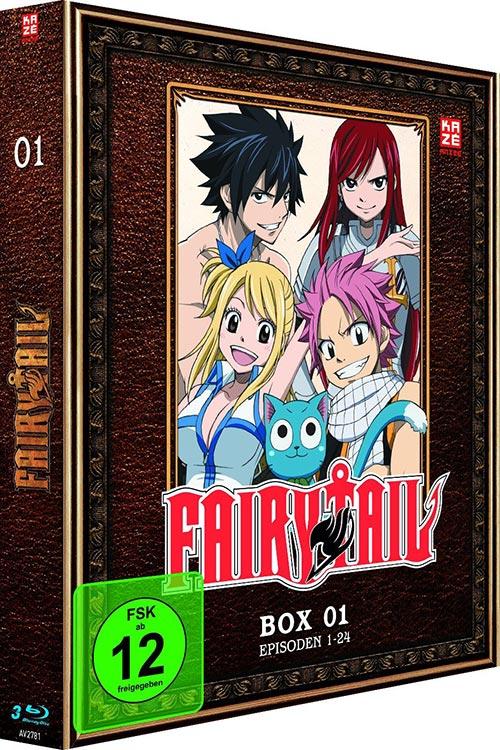 DVD Cover: Fairy Tail - Box 1