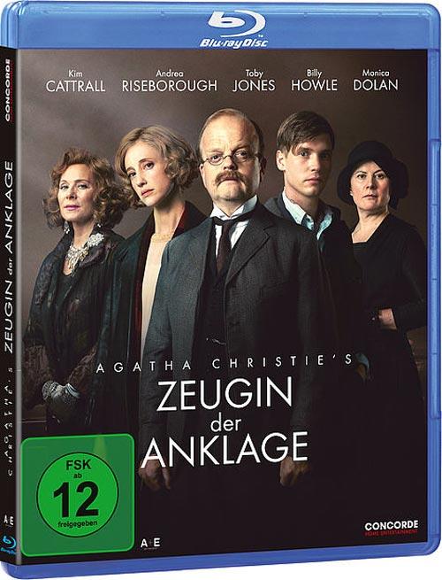 DVD Cover: Agatha Christie's Zeugin der Anklage