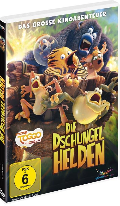 DVD Cover: Die Dschungelhelden - Das groe Kinoabenteuer