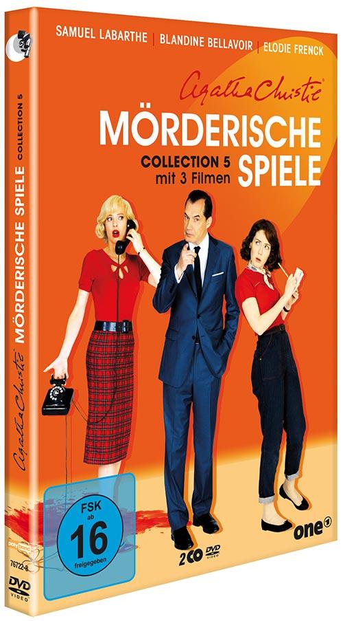 DVD Cover: Agatha Christie - Mörderische Spiele - Collection 5