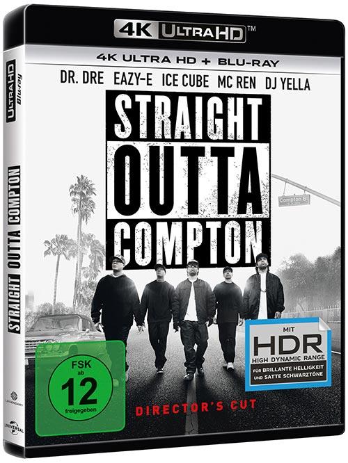 DVD Cover: Straight Outta Compton - Director's Cut - 4K