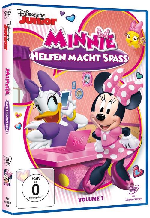 DVD Cover: Minnie - Helfen macht Spaß - Volume 1