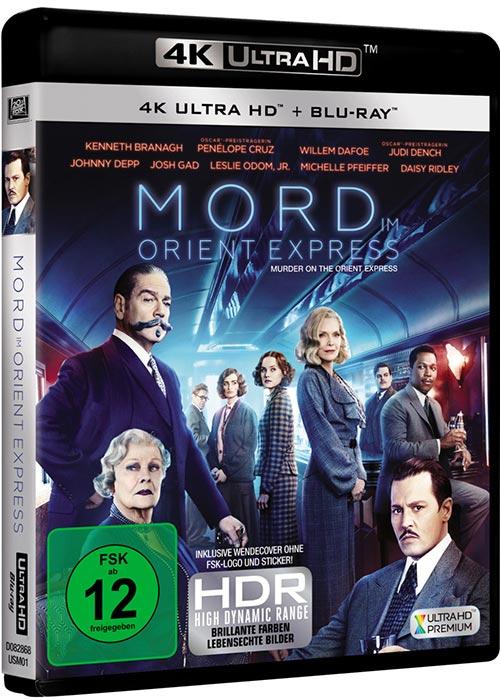 DVD Cover: Mord im Orient Express - 4K