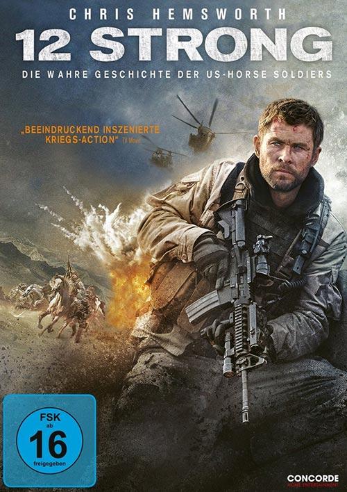 DVD Cover: 12 Strong - Die wahre Geschichte der US-Horse Soldiers