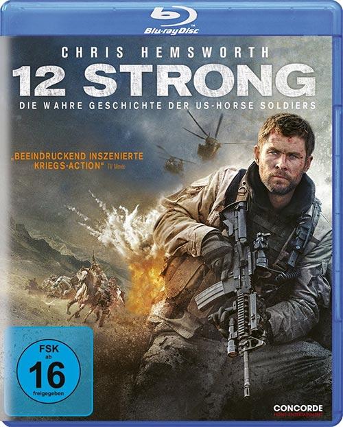 DVD Cover: 12 Strong - Die wahre Geschichte der US-Horse Soldiers