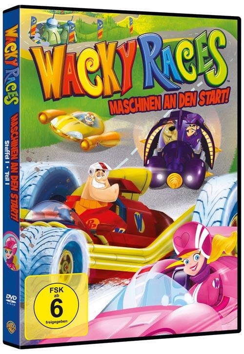 DVD Cover: Wacky Races: Maschinen an den Start - Staffel 1.1