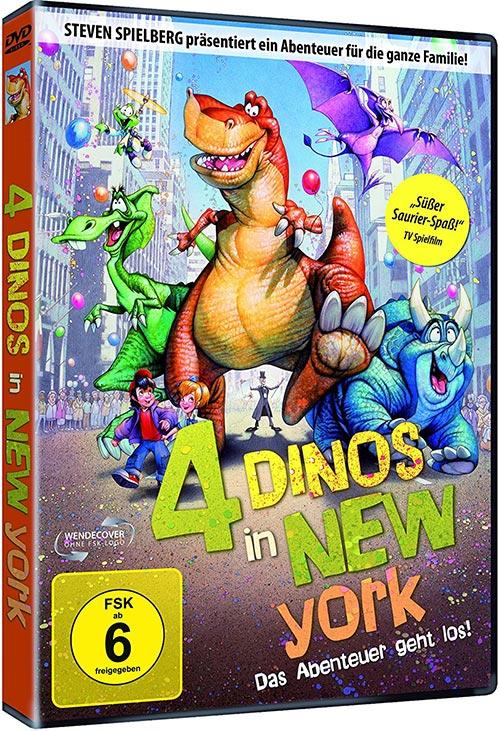 DVD Cover: 4 Dinos in New York