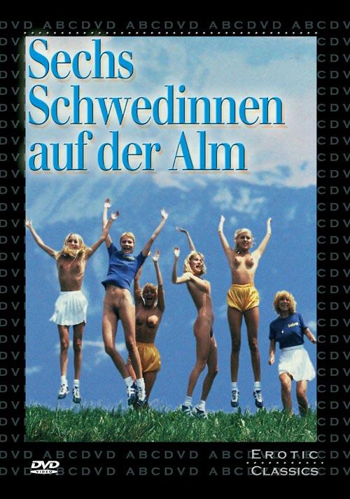DVD Cover: Sechs Schwedinnen auf der Alm