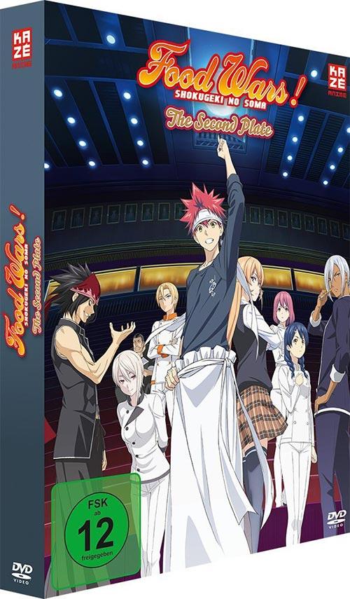 DVD Cover: Food Wars! - The Second Plate - Staffel 2 - Vol. 1 - Limited Edition