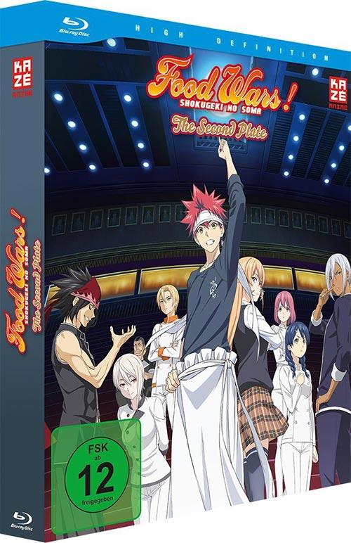 DVD Cover: Food Wars! - The Second Plate - Staffel 2 - Vol. 1 - Limited Edition