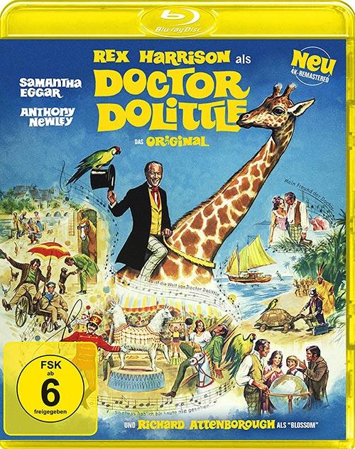 DVD Cover: Doctor Dolittle - Das Original - 4K-remastered