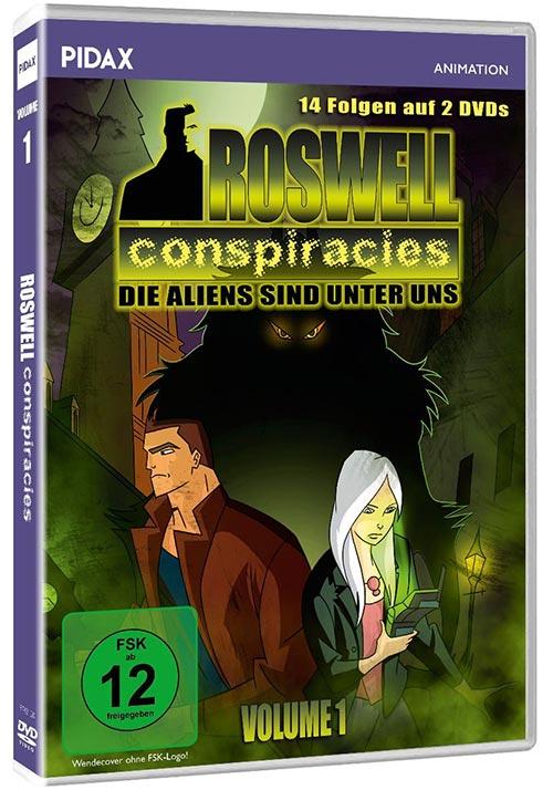 DVD Cover: Roswell Conspiracies - Vol. 1