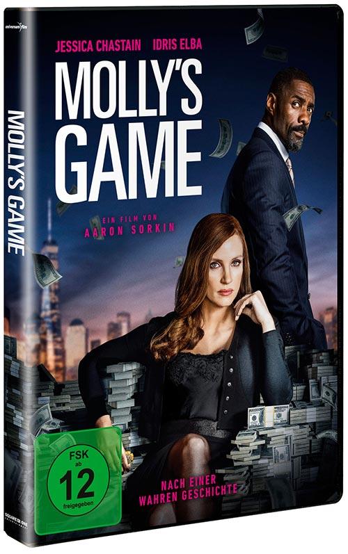 DVD Cover: Molly's Game