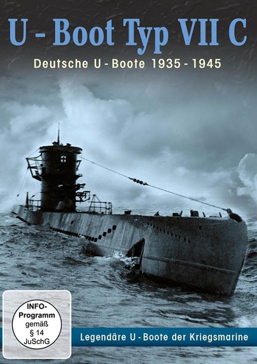 DVD Cover: U-Boot Typ VII C - Deutsche U-Boote 1935 - 1945