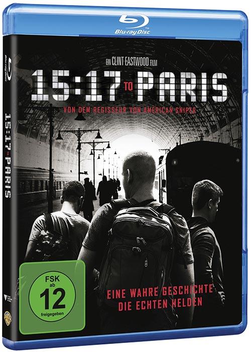 DVD Cover: 15:17 to Paris