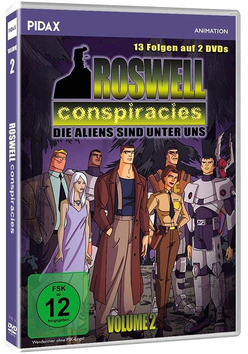 DVD Cover: Roswell Conspiracies - Vol. 2