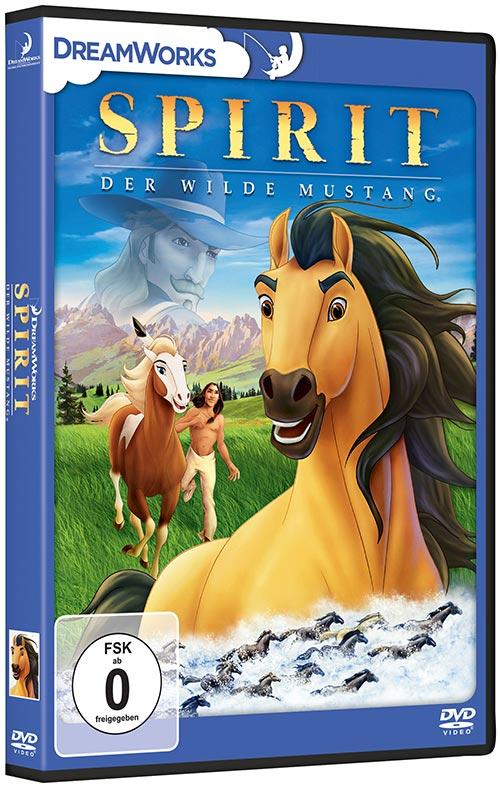 DVD Cover: DreamWorks: Spirit - Der wilde Mustang