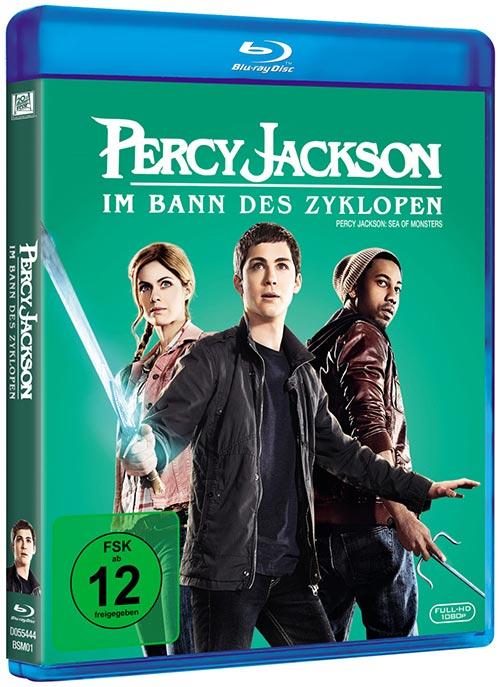 DVD Cover: Percy Jackson - Im Bann des Zyklopen