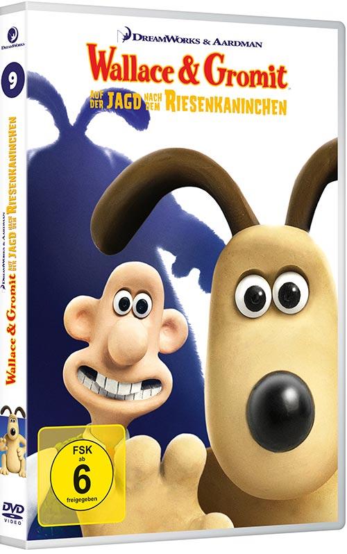 DVD Cover: Wallace & Gromit - Auf der Jagd nach dem Riesenkaninchen