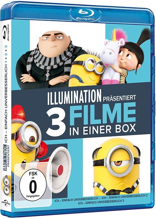 DVD Cover: Ich - Einfach Unverbesserlich 1-3 Collection