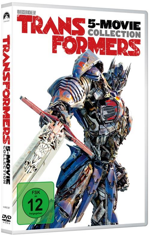 DVD Cover: Transformers - 5-Movie Collection