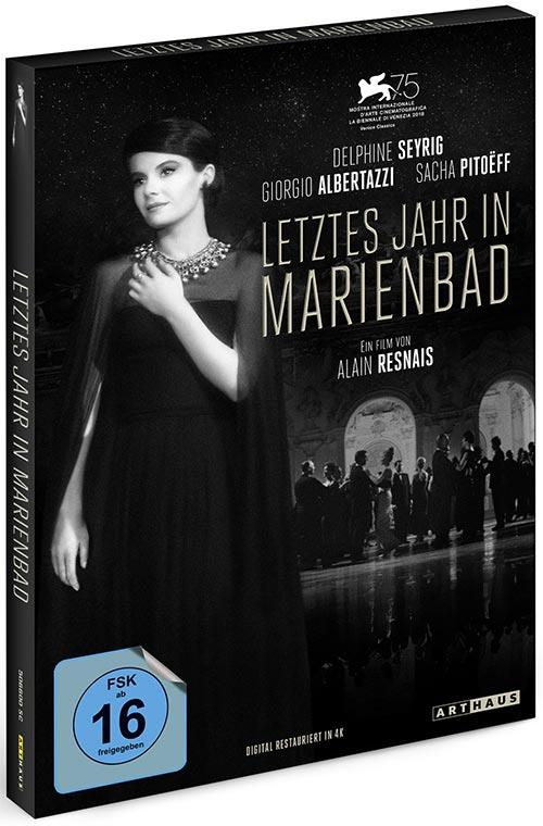 DVD Cover: Letztes Jahr in Marienbad - Special Edition - Digital remastered